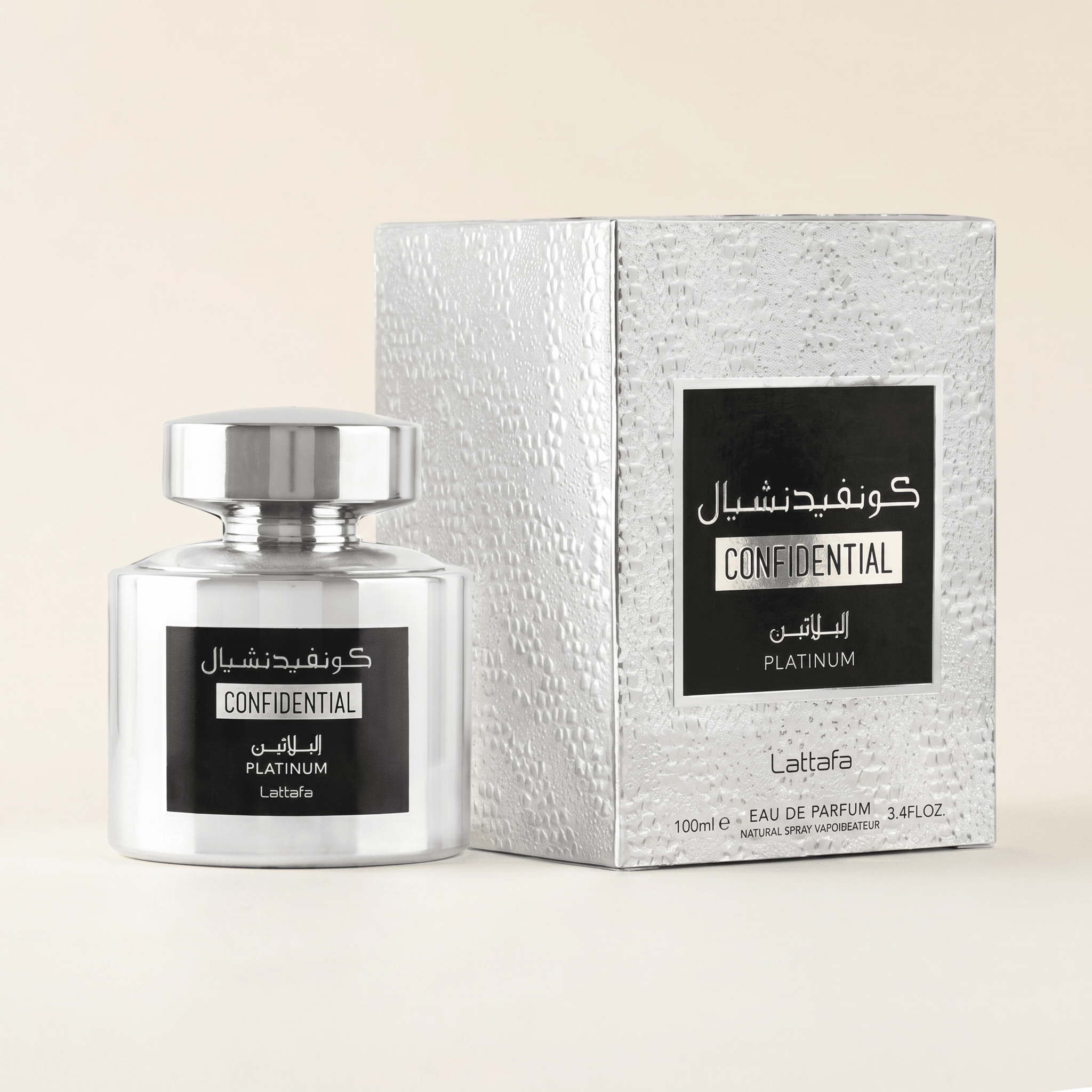 LattafaLattafa Confidential Platinum Eau de ParfumPerfumeza